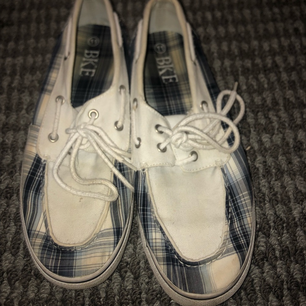 Mens Buckle boat shoes